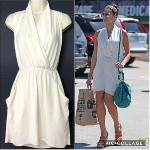 Aritzia | Wilfred SABINE Dress - Ivory w/ Pockets!